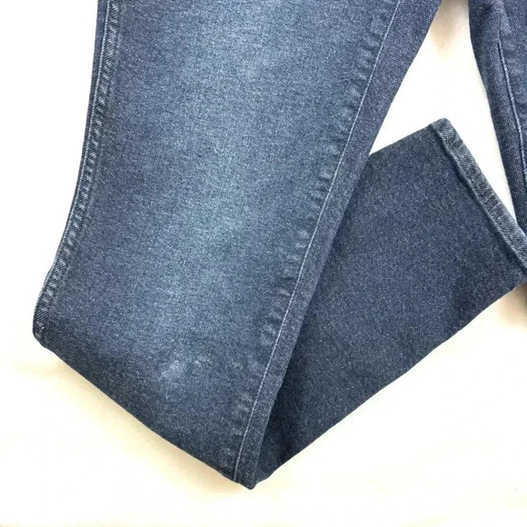 MADEWELL 10” Highrise Skinny Med Wash Faded Whisker Stretch Ankle Jean Size 27 - Picture 4 of 15